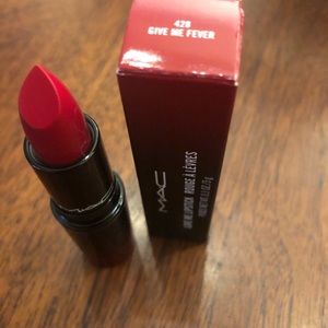MAC full size lipstick color is give me fever